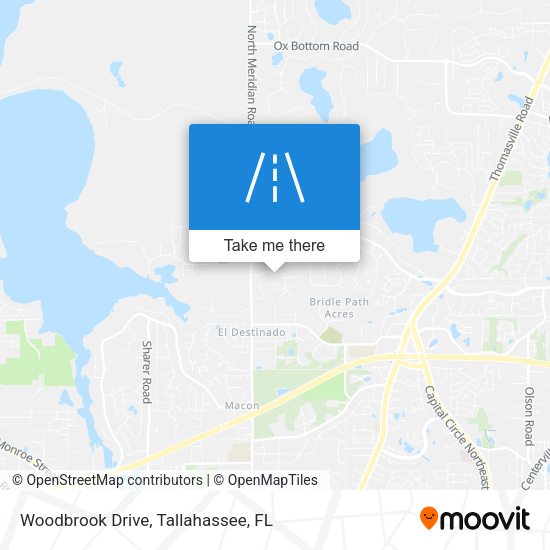 Mapa de Woodbrook Drive