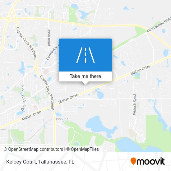 Mapa de Kelcey Court