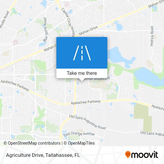 Mapa de Agriculture Drive