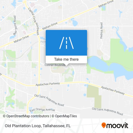 Old Plantation Loop map