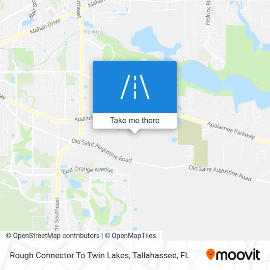 Rough Connector To Twin Lakes map