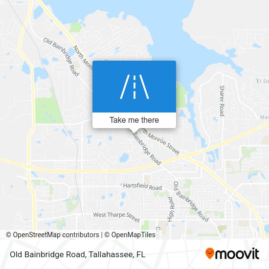 Old Bainbridge Road map