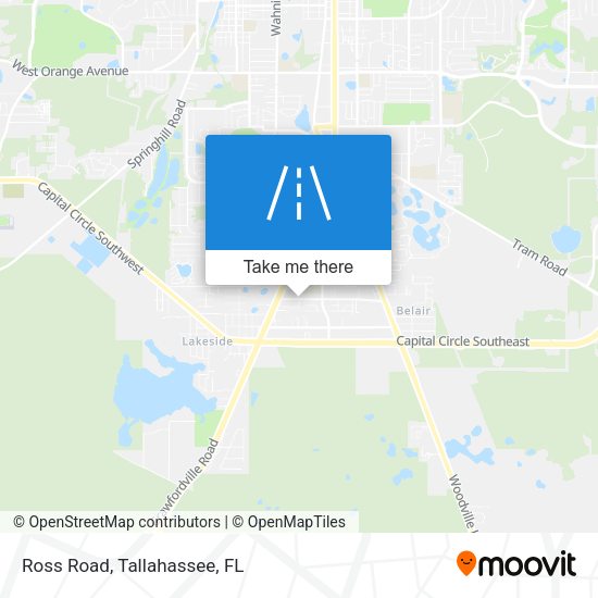 Mapa de Ross Road