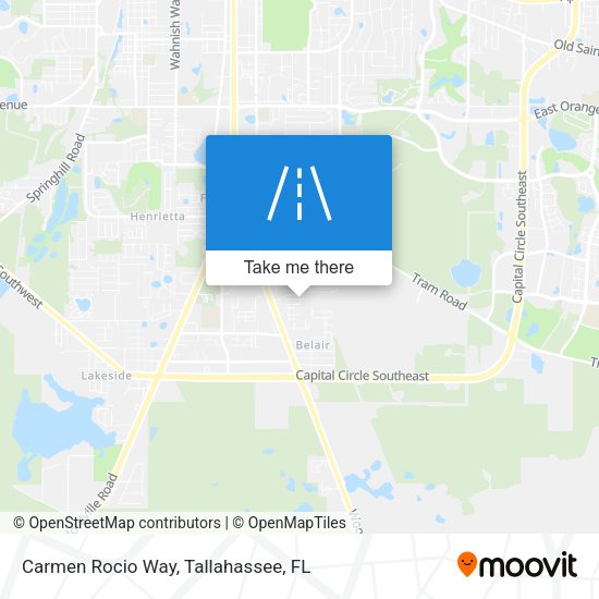 Carmen Rocio Way map