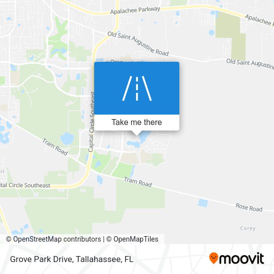 Mapa de Grove Park Drive