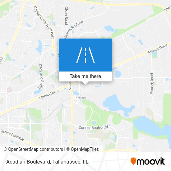 Mapa de Acadian Boulevard