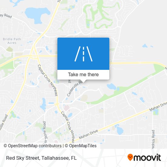 Mapa de Red Sky Street