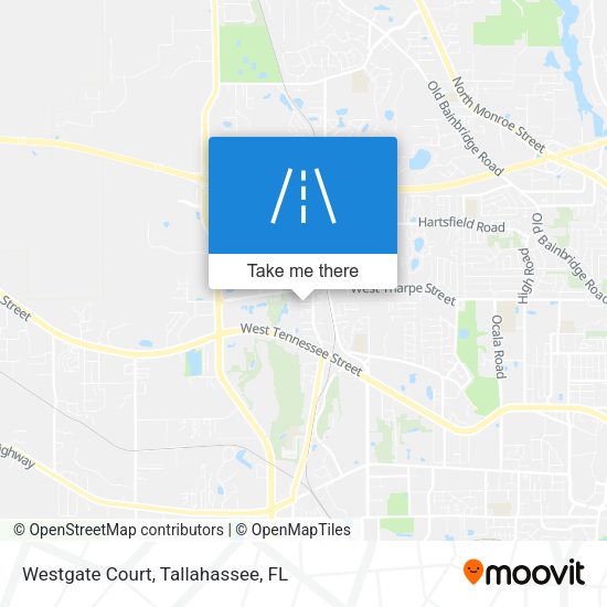 Mapa de Westgate Court