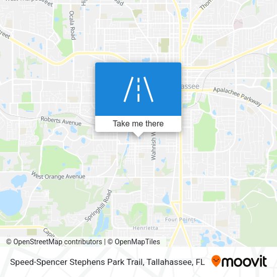 Mapa de Speed-Spencer Stephens Park Trail