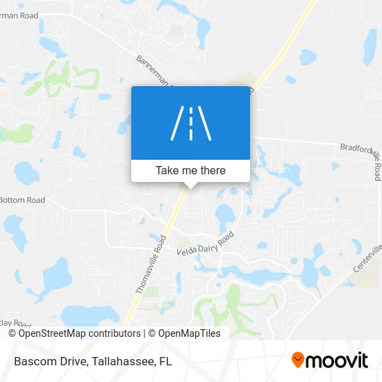 Bascom Drive map