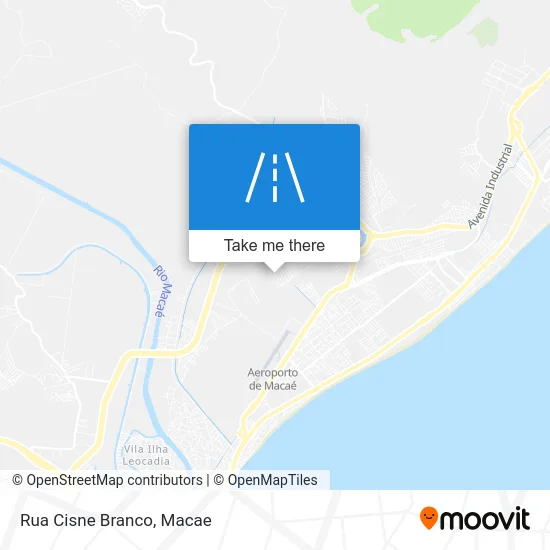 Rua Cisne Branco map