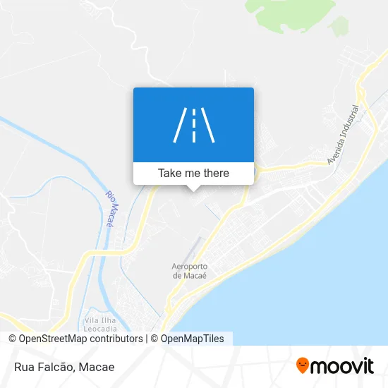 Rua Falcão map