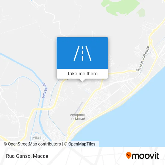 Rua Ganso map