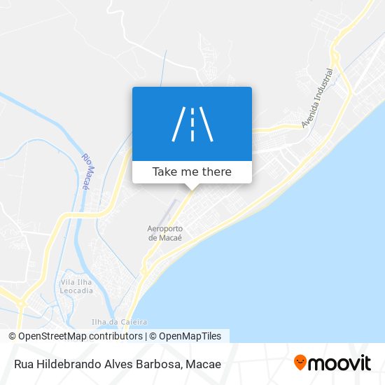 Mapa Rua Hildebrando Alves Barbosa