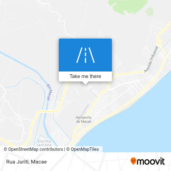 Rua Juriti map