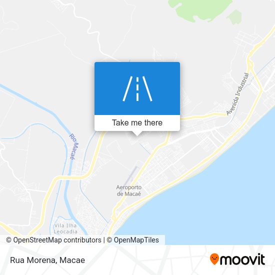 Rua Morena map