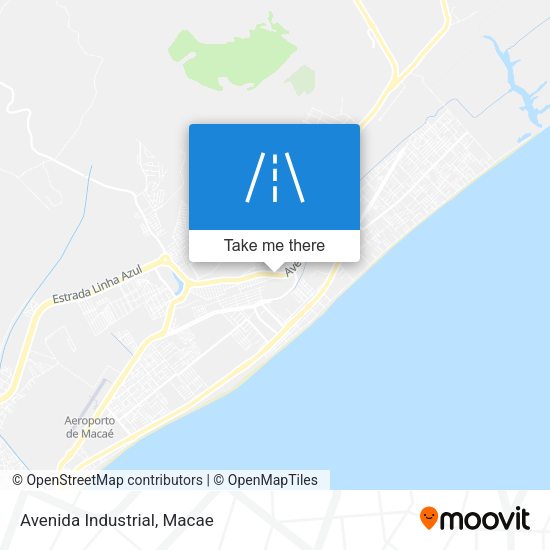 Avenida Industrial map