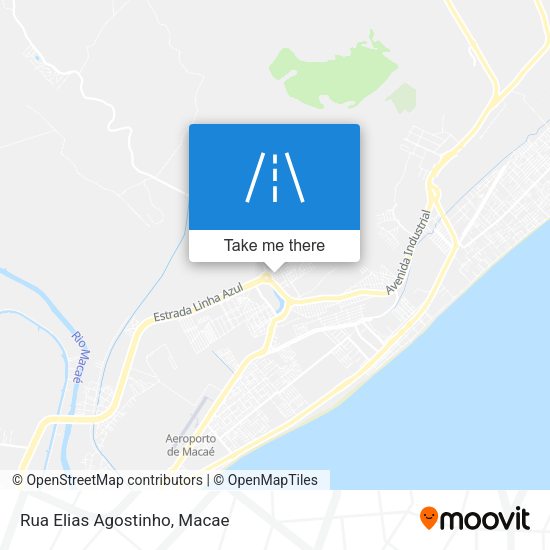 Rua Elias Agostinho map