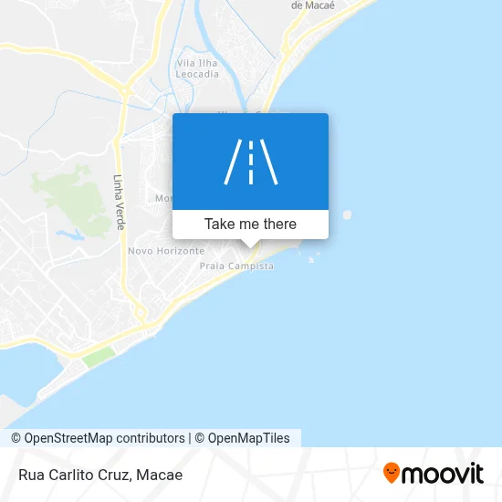 Rua Carlito Cruz map