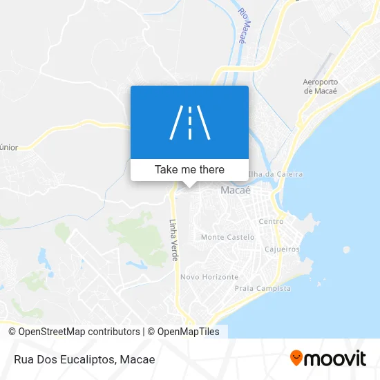 Rua Dos Eucaliptos map