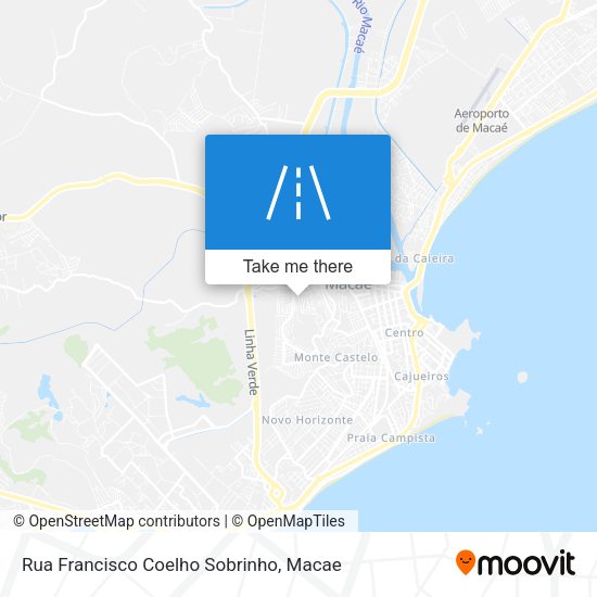 Rua Francisco Coelho Sobrinho map