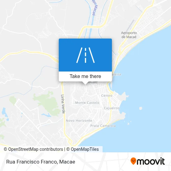 Rua Francisco Franco map