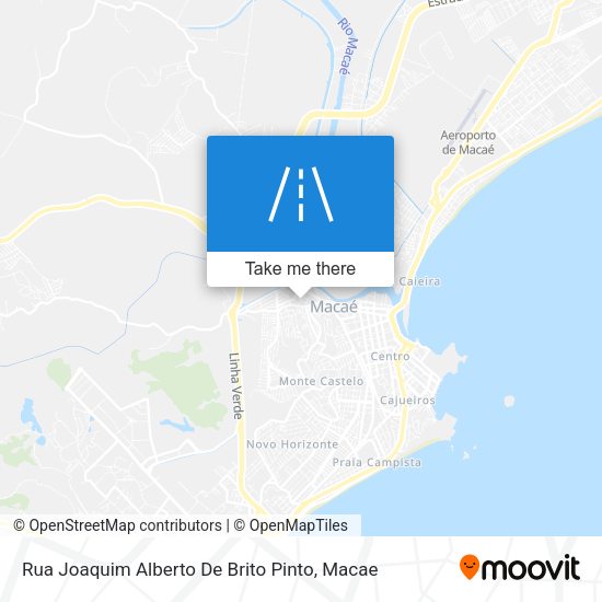 Rua Joaquim Alberto De Brito Pinto map