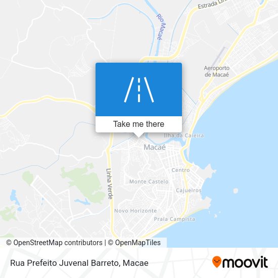 Rua Prefeito Juvenal Barreto map