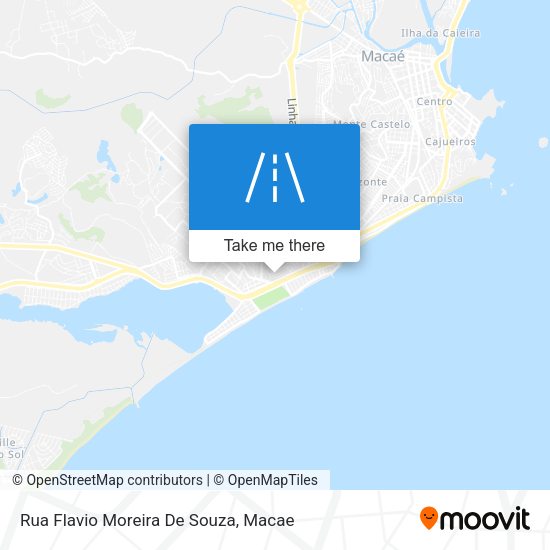 Rua Flavio Moreira De Souza map