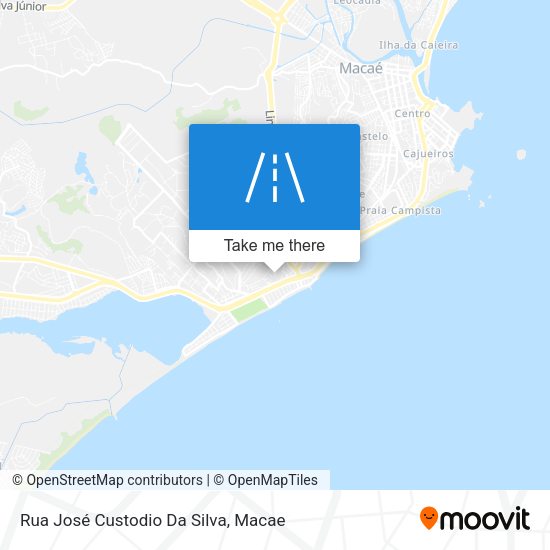 Rua José Custodio Da Silva map