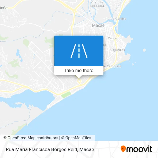 Rua Maria Francisca Borges Reid map