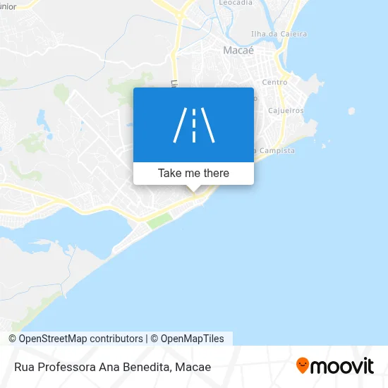 Rua Professora Ana Benedita map