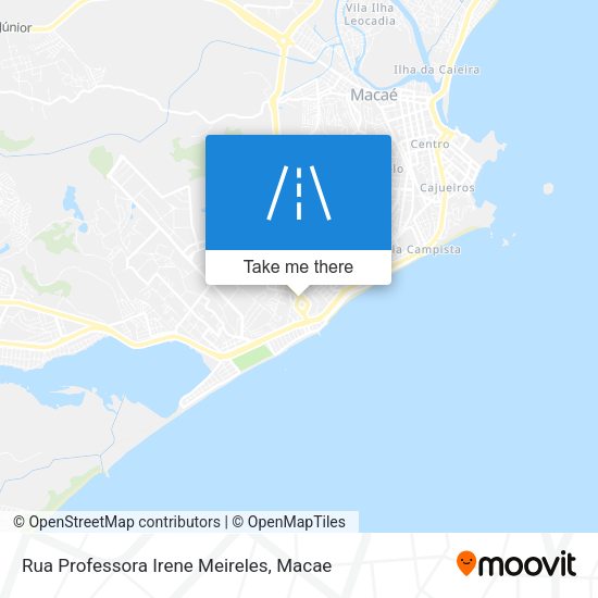 Rua Professora Irene Meireles map