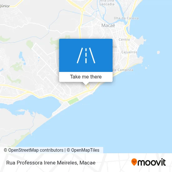 Rua Professora Irene Meireles map