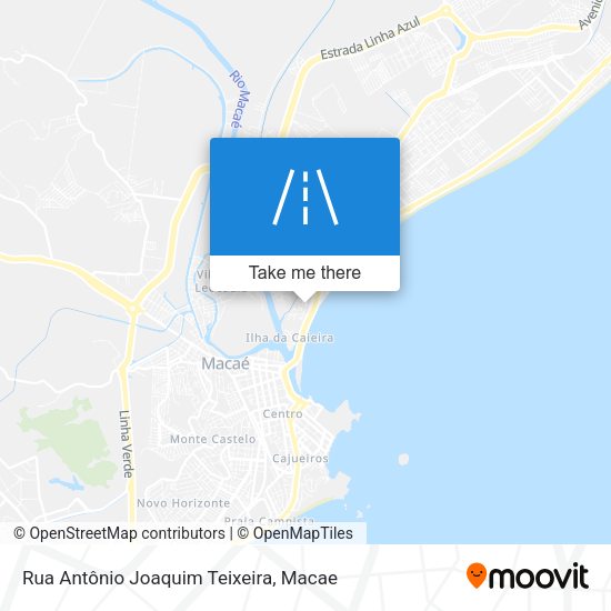 Rua Antônio Joaquim Teixeira map