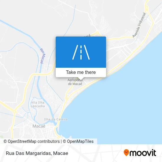 Rua Das Margaridas map