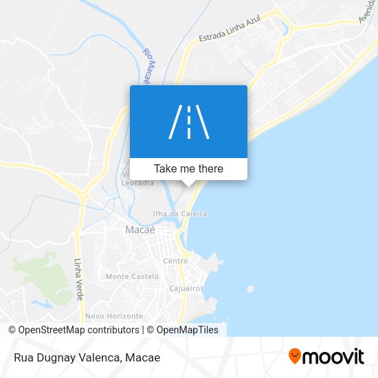 Rua Dugnay Valenca map
