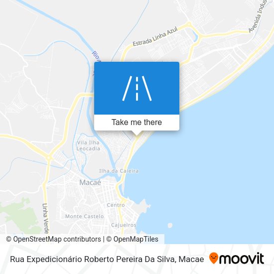 Rua Expedicionário Roberto Pereira Da Silva map