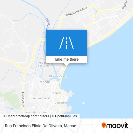 Rua Francisco Elisio De Oliveira map