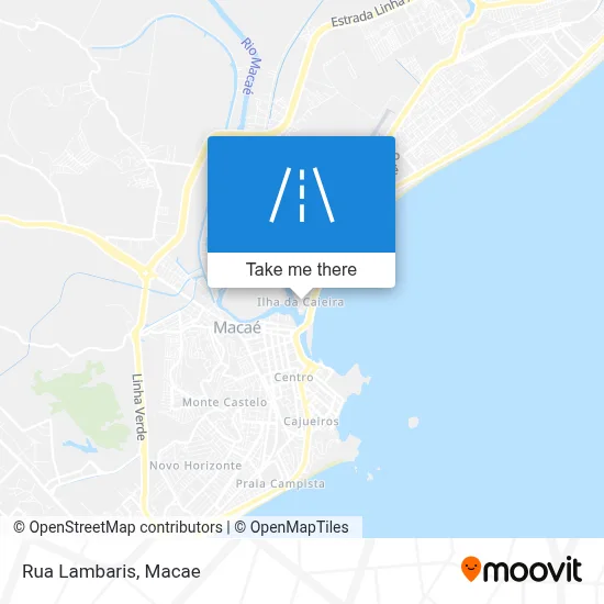 Rua Lambaris map