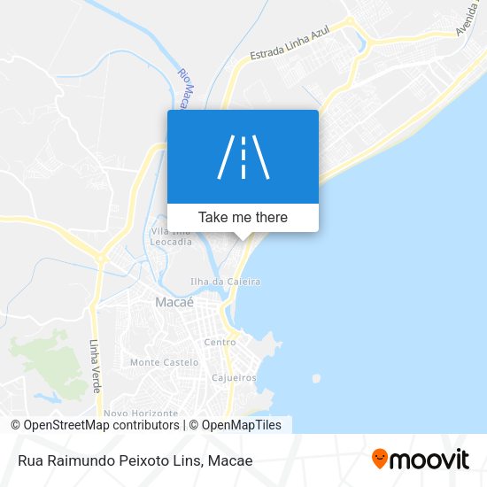Rua Raimundo Peixoto Lins map
