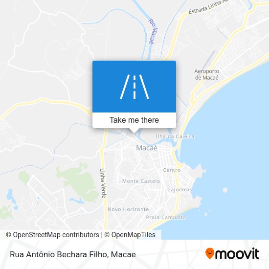 Rua Antônio Bechara Filho map
