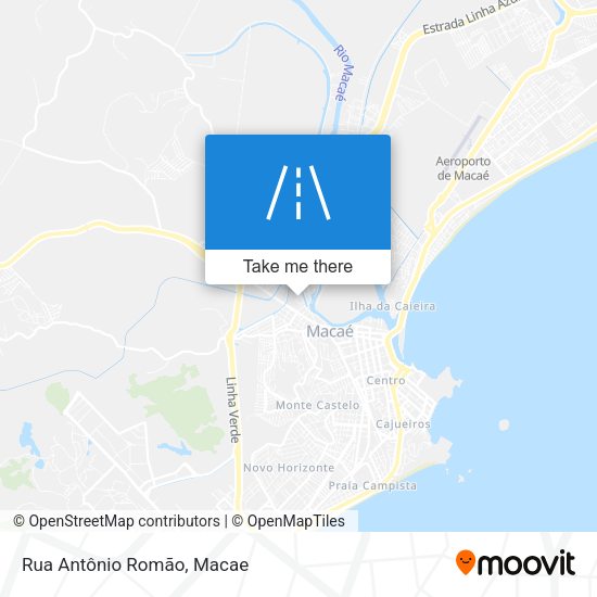 Rua Antônio Romão map