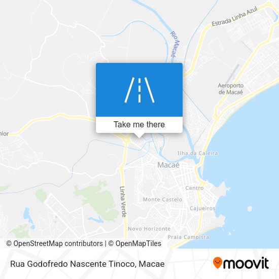 Rua Godofredo Nascente Tinoco map