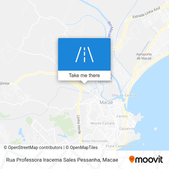 Rua Professora Iracema Sales Pessanha map