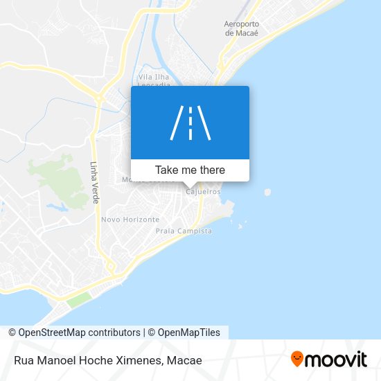 Rua Manoel Hoche Ximenes map