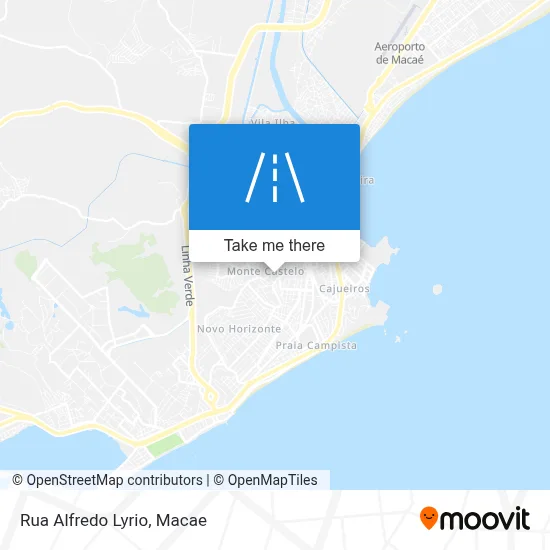 Rua Alfredo Lyrio map