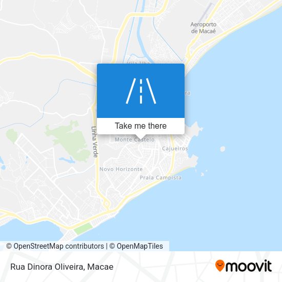 Rua Dinora Oliveira map