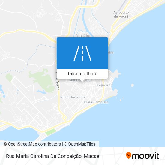 Rua Maria Carolina Da Conceição map