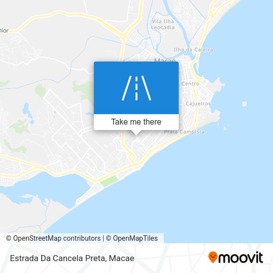 Estrada Da Cancela Preta map